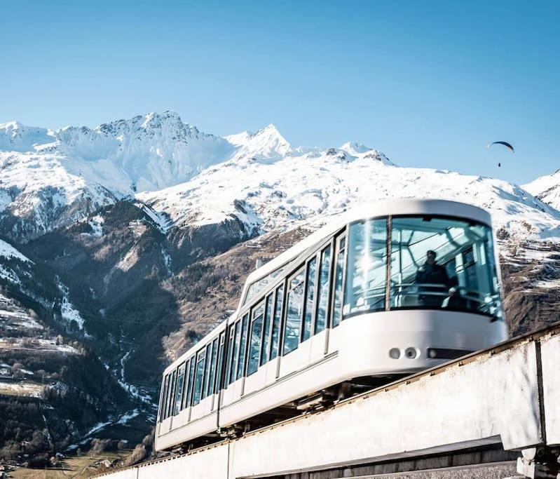 Chalet Les Arcs 1600- Montrigon Funiculaire Vila Bourg-Saint-Maurice Exterior foto