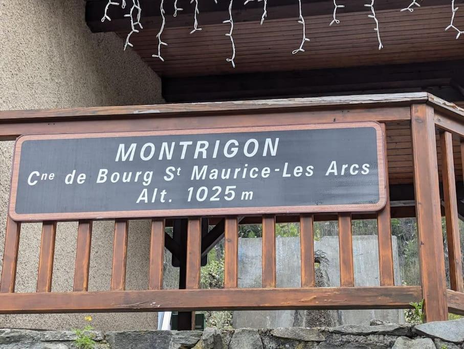 Chalet Les Arcs 1600- Montrigon Funiculaire Vila Bourg-Saint-Maurice Exterior foto